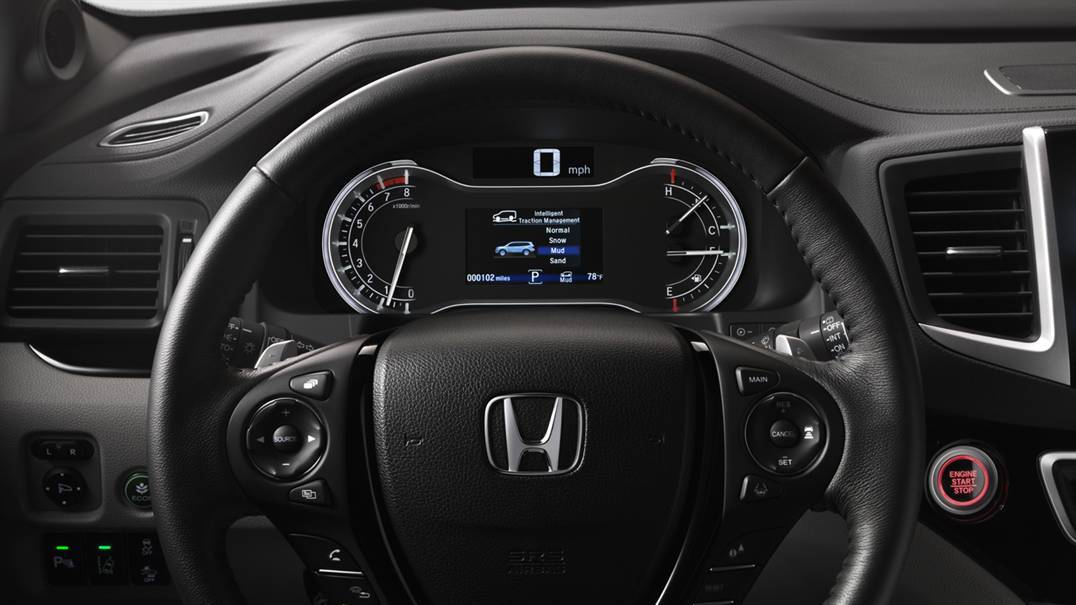 Steering-Wheel on the 2016 Honda Pilot