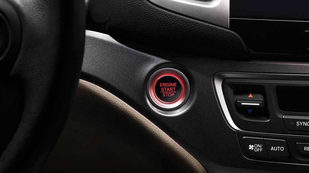 2016 Honda Pilot Stop/Start Button