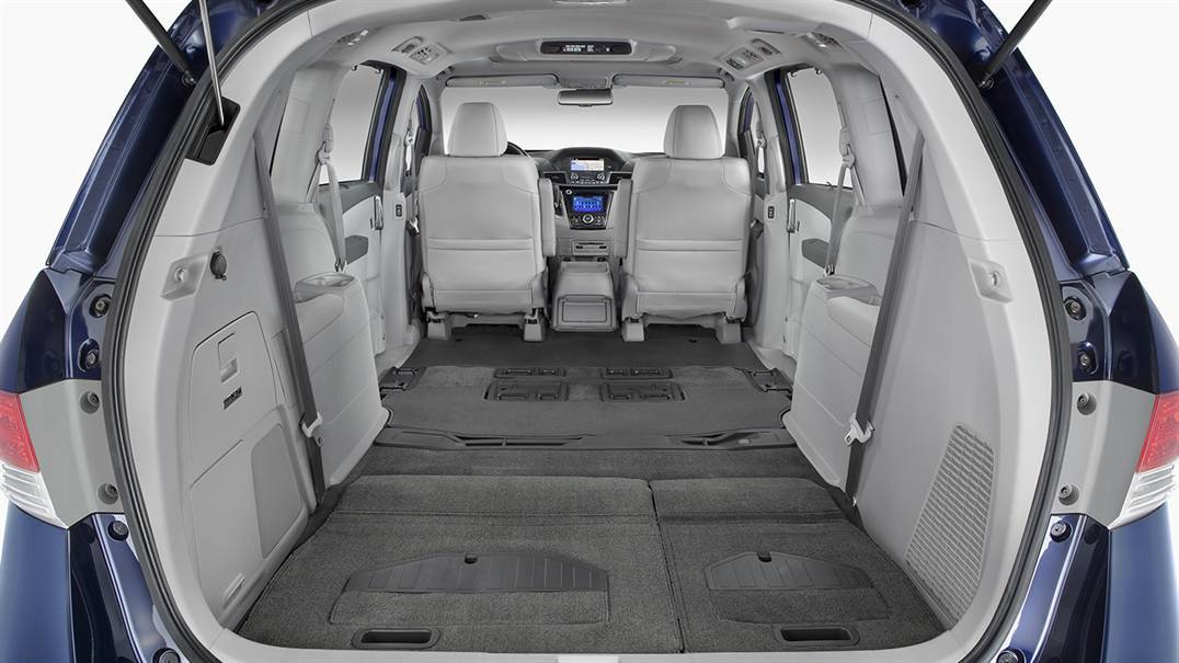 Interior Space on the 2016 Honda Odyssey