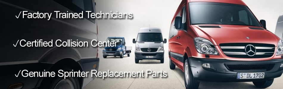 Sprinter Van Collision Center in Greensboro, NC