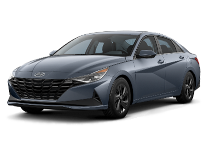 2023 Hyundai Elantra Hybrid Blue photo 3
