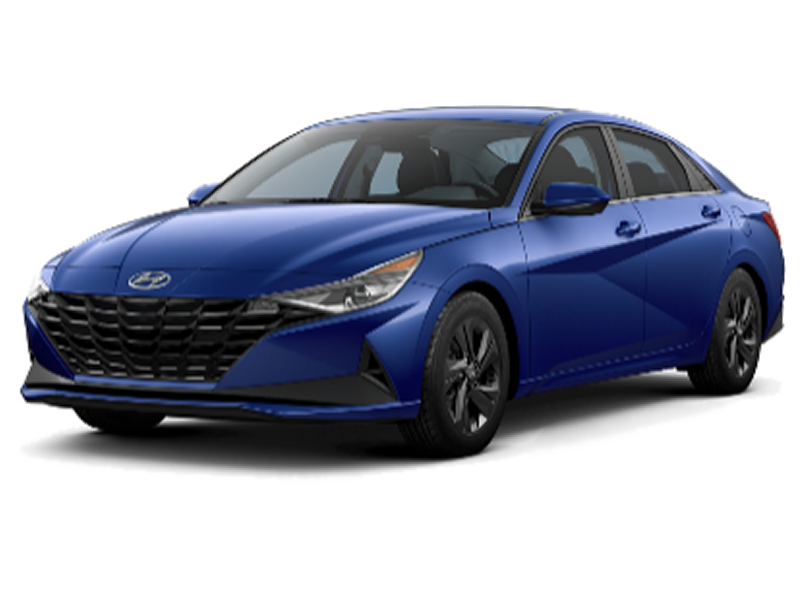 Used 2023 Hyundai Elantra Hybrid Blue