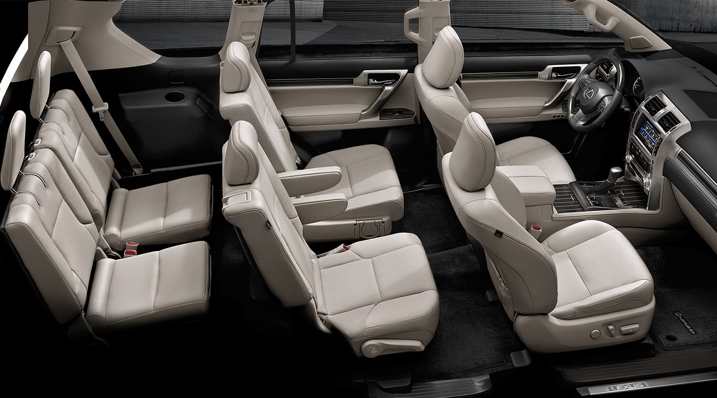Interior of the 2021 GX 460
