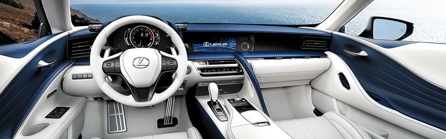 2021 LC 500 Convertible Dashboard