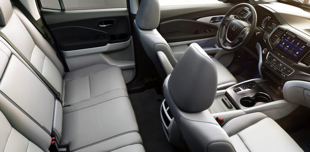 Interior of the 2023 Honda Ridgeline