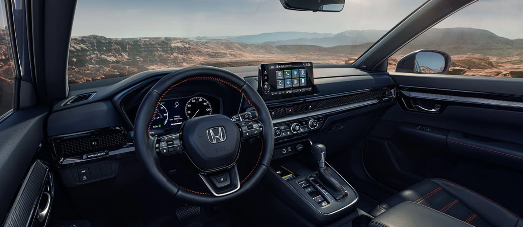 Dashboard in the 2023 CR-V