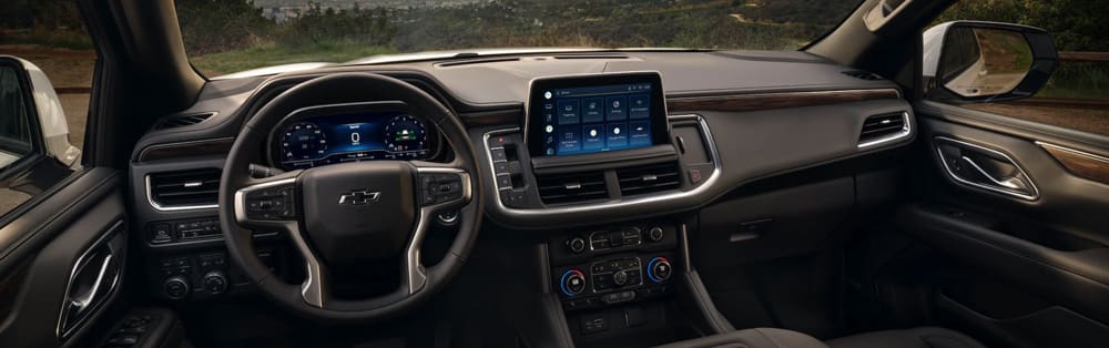 Interior of the 2023 Chevrolet Tahoe