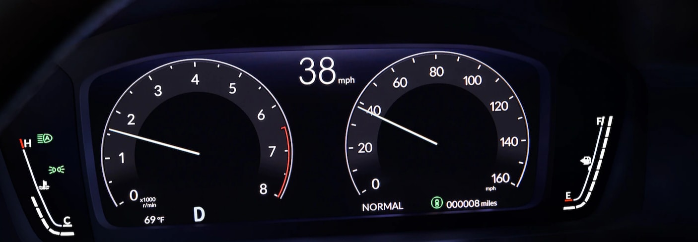 2023 Honda Civic Hatchback Odometer