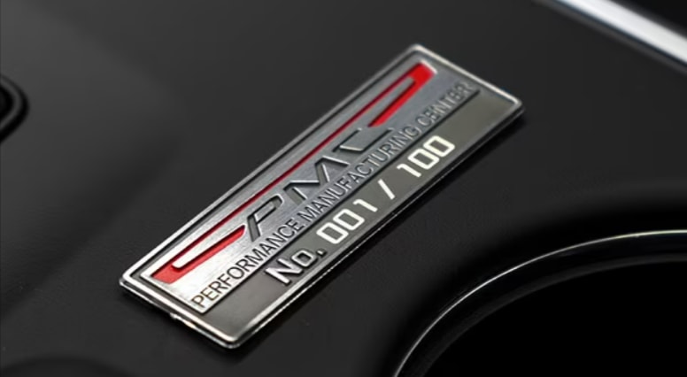 2023 Acura TLX Type S PMC Edition Label