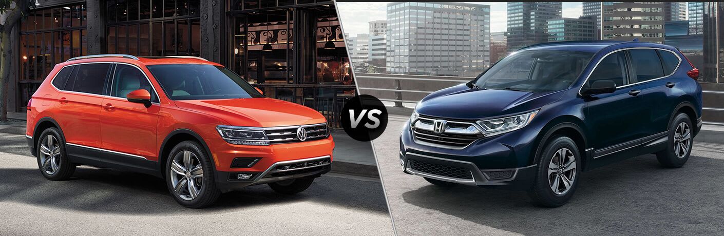 2019 Volkswagen Tiguan vs 2019 Honda CR-V
