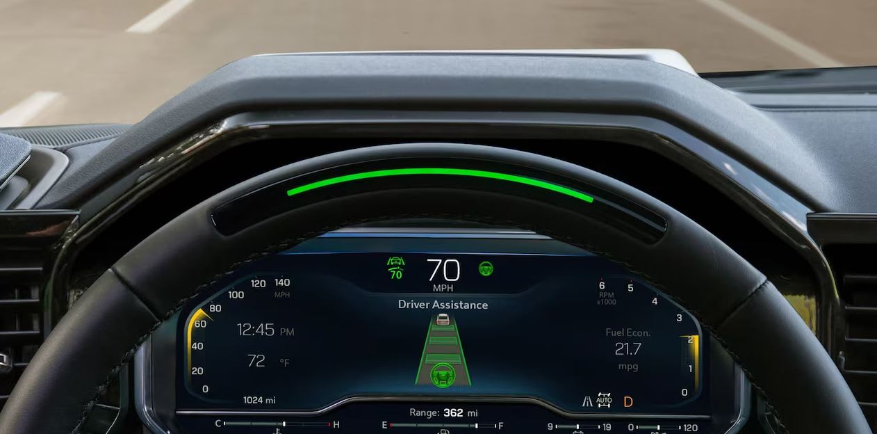 2024 Chevrolet Silverado 1500 Information Cluster