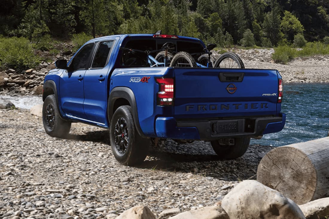 2024-nissan-frontier-rear-ocean-city-md