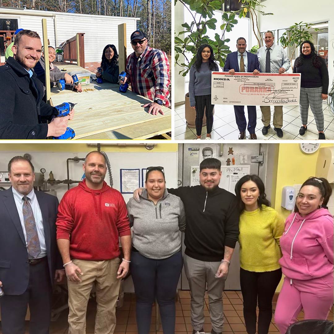 Group images of various community outreach