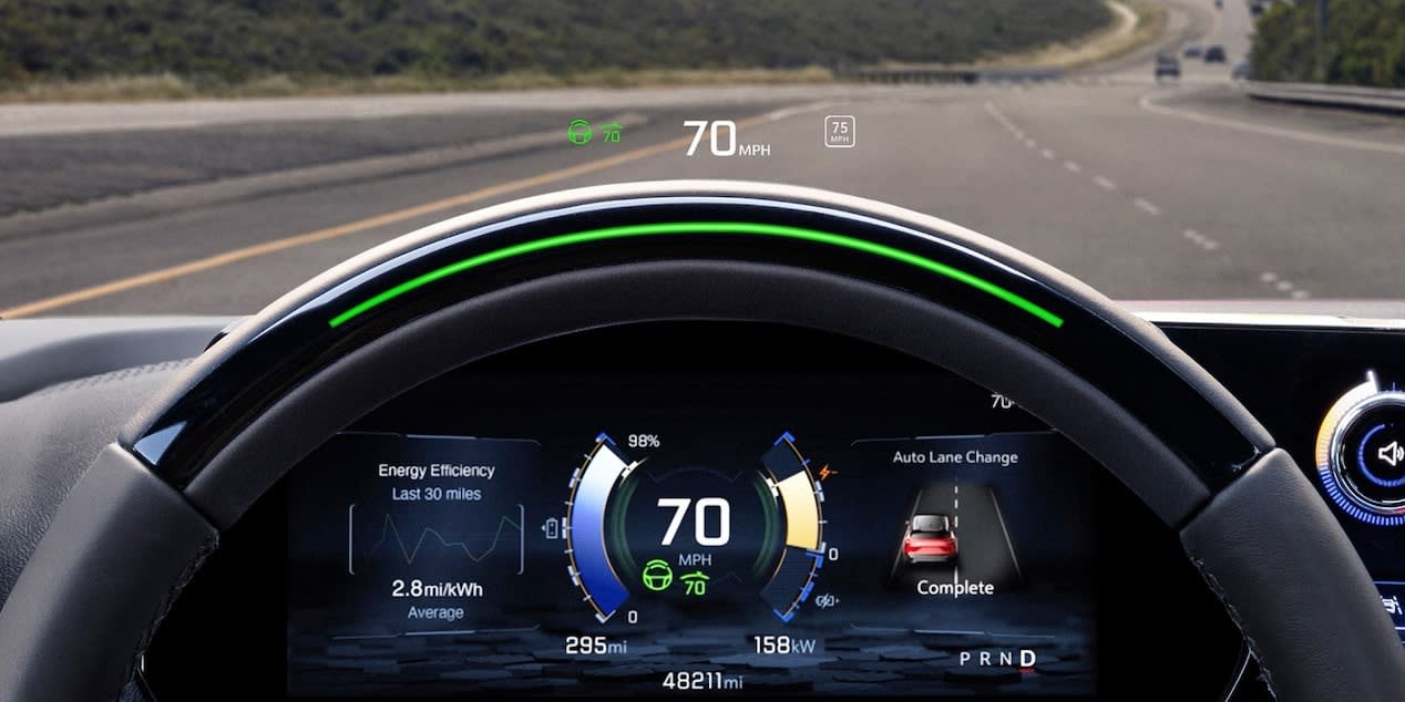 2024 Blazer EV Instrumentation