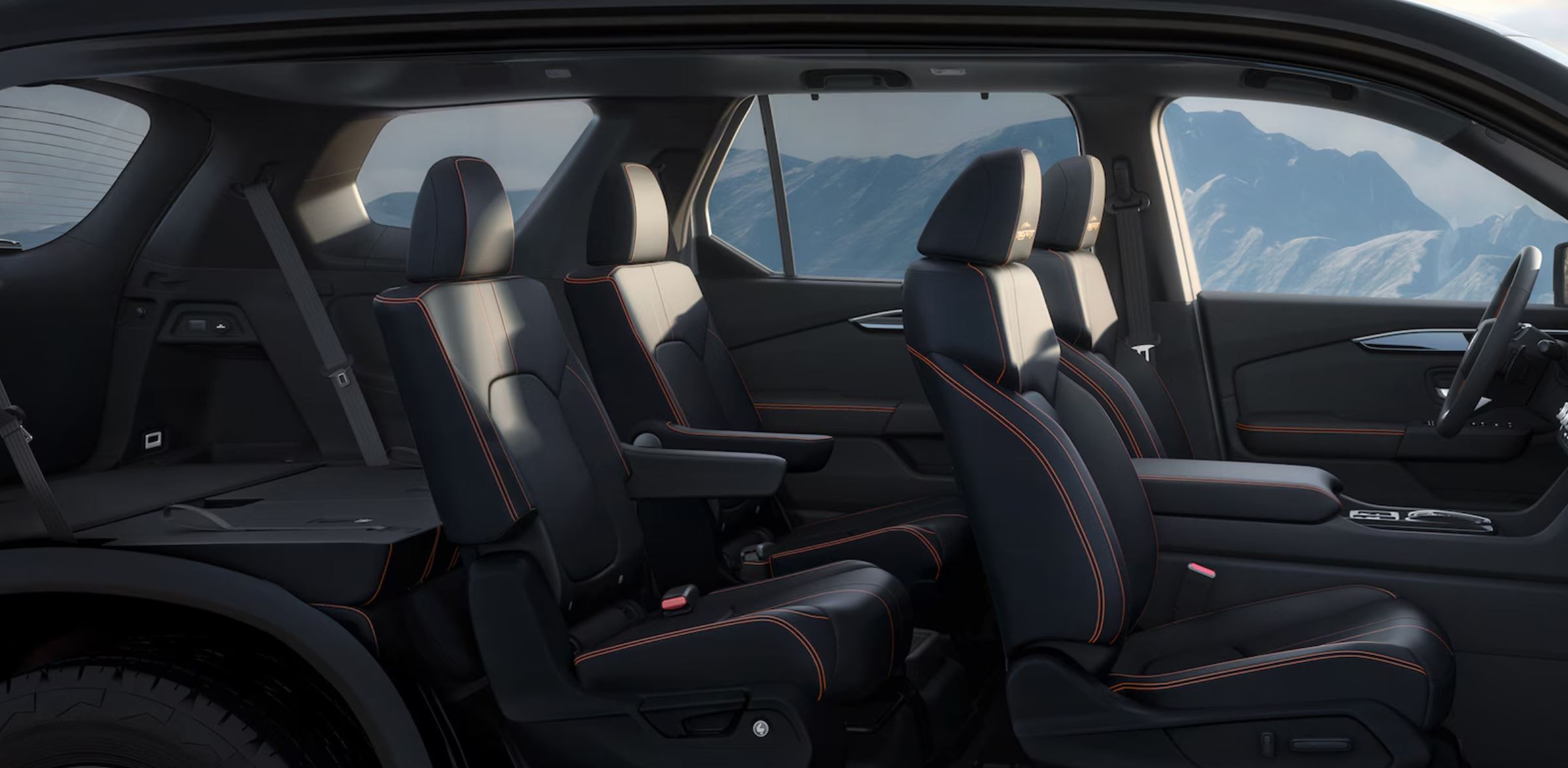 2025 Honda Pilot Seating