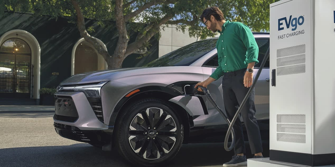 2024 Chevrolet Blazer EV Charging