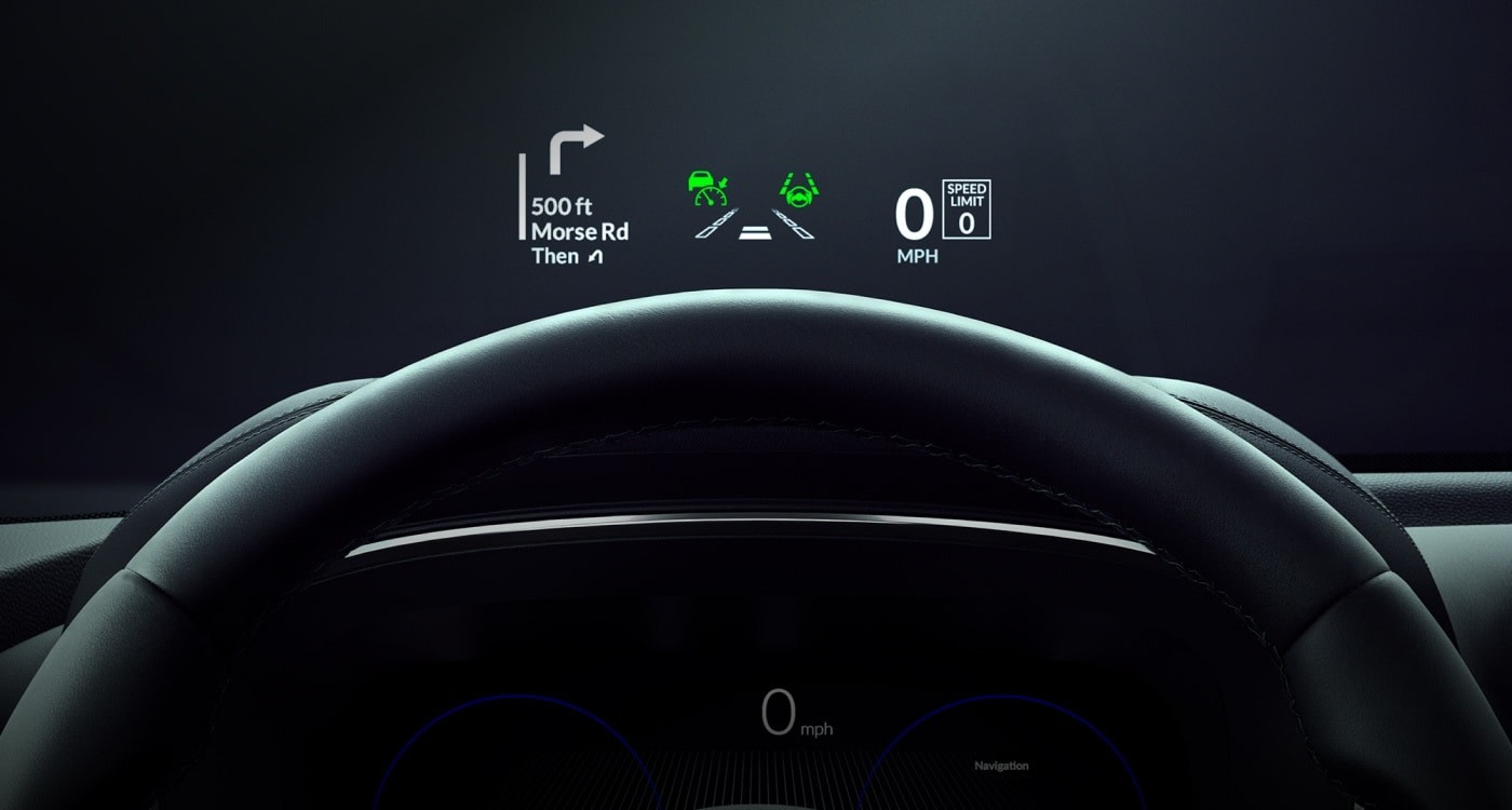 2025 Acura MDX Head-Up Display