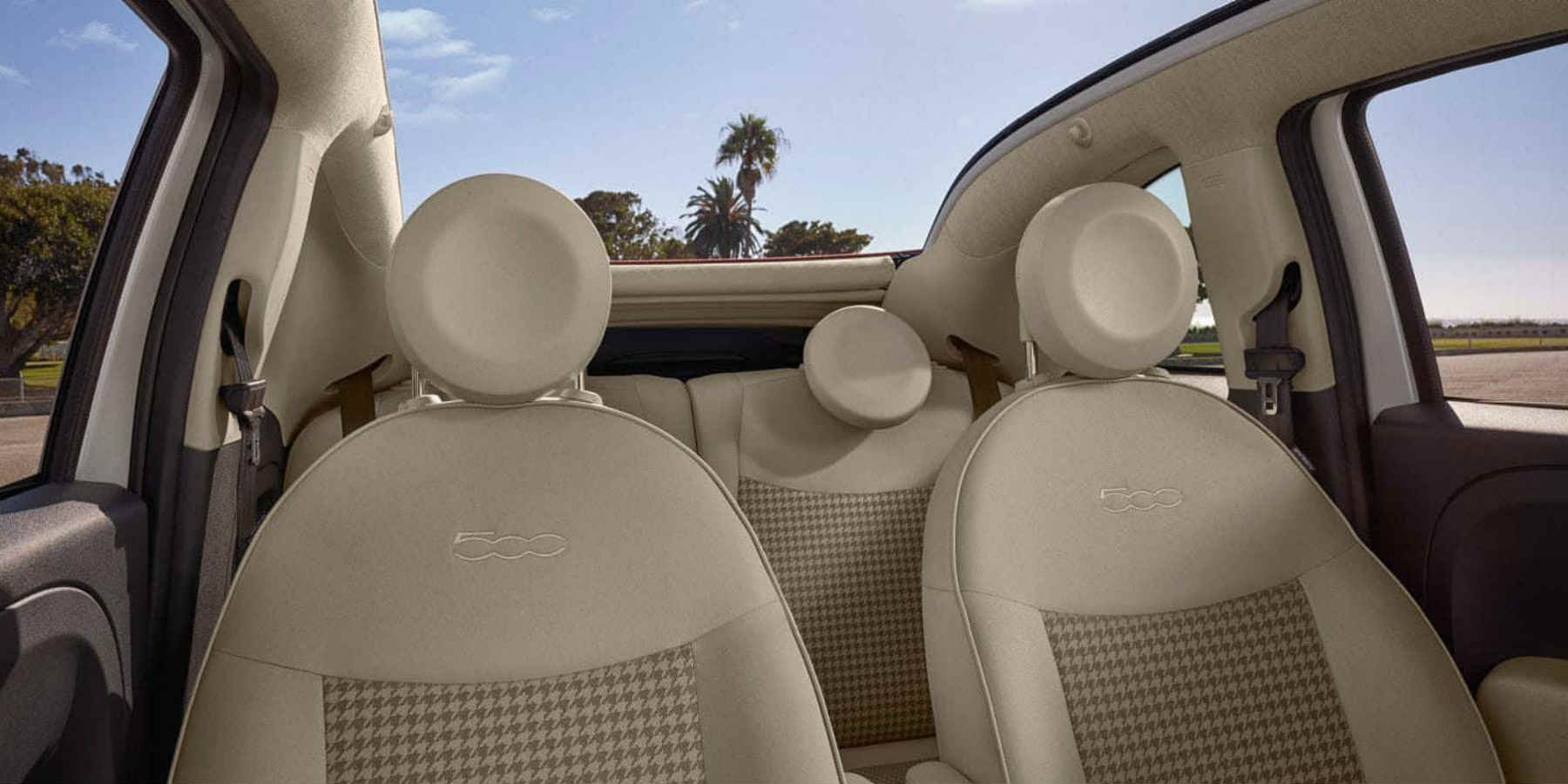 Used Fiat 500 Tyler, TX - interior view