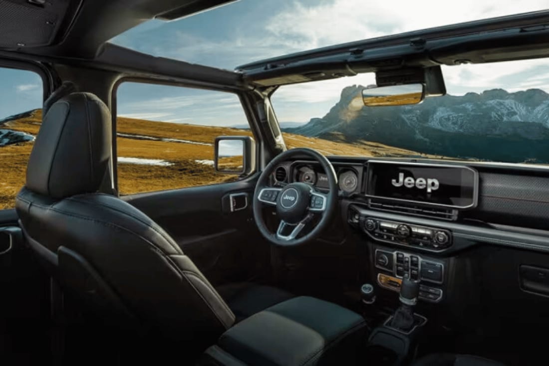 Jeep Wrangler Unlimited Jacksonville, TX - interior view