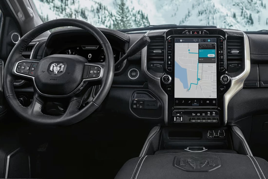 Ram 2500 Henderson, TX - interior cab view