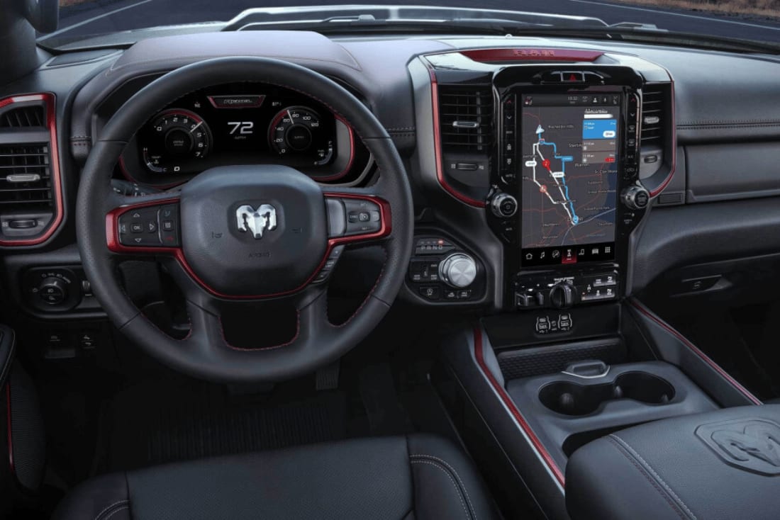 Ram 1500 Henderson, TX - interior cab view