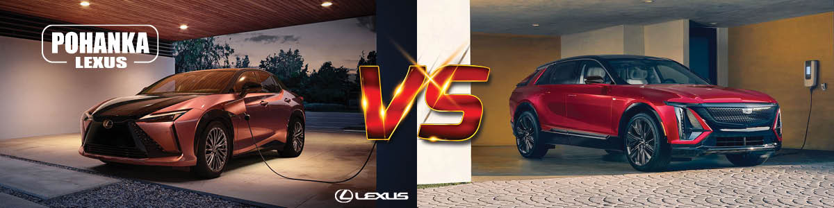 2024-lexus-rz-vs-cadillac-lyriq-luxury-electric-suvs