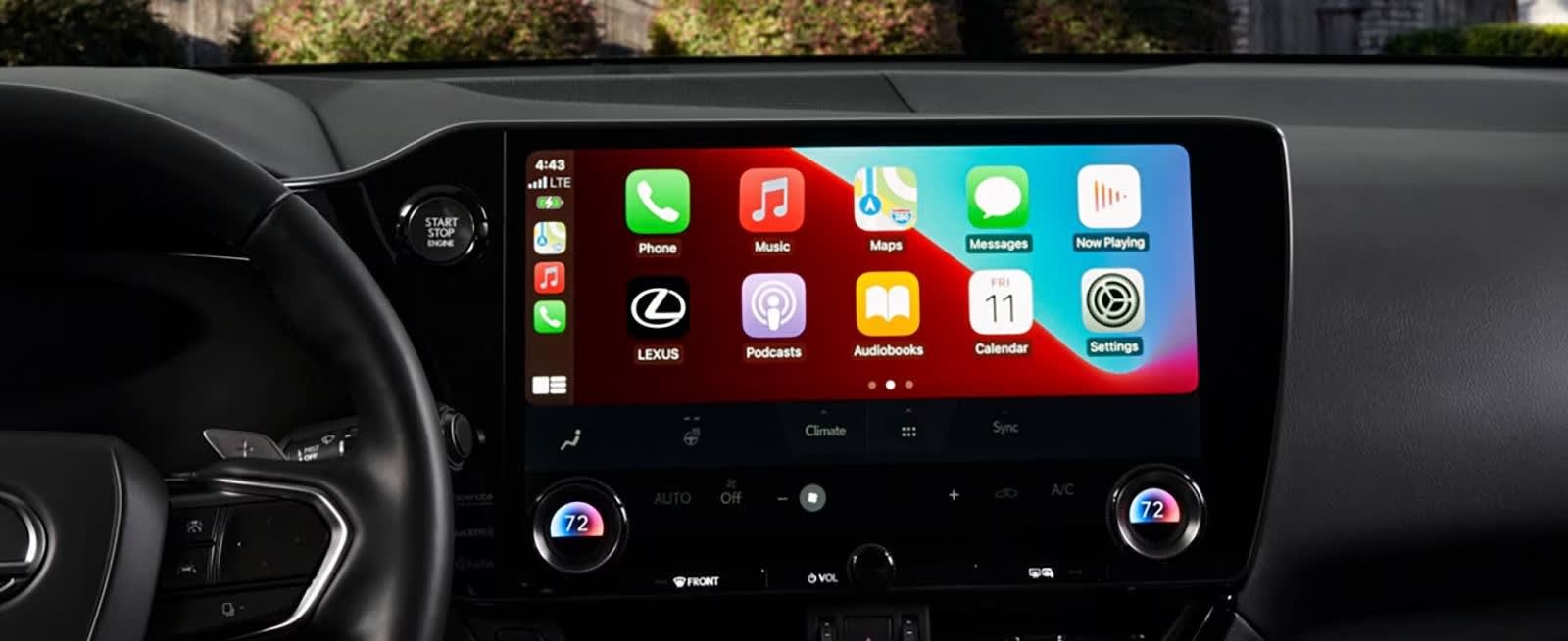 2025 Lexus NX 350 Touchscreen