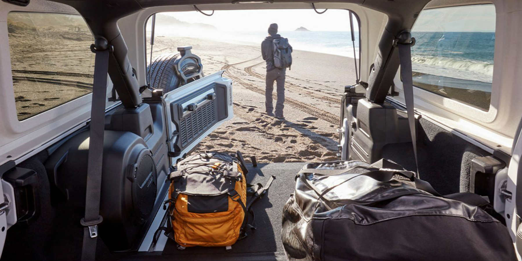 Jeep Wrangler Longview, TX - interior cargo view of Jeep Wrangler
