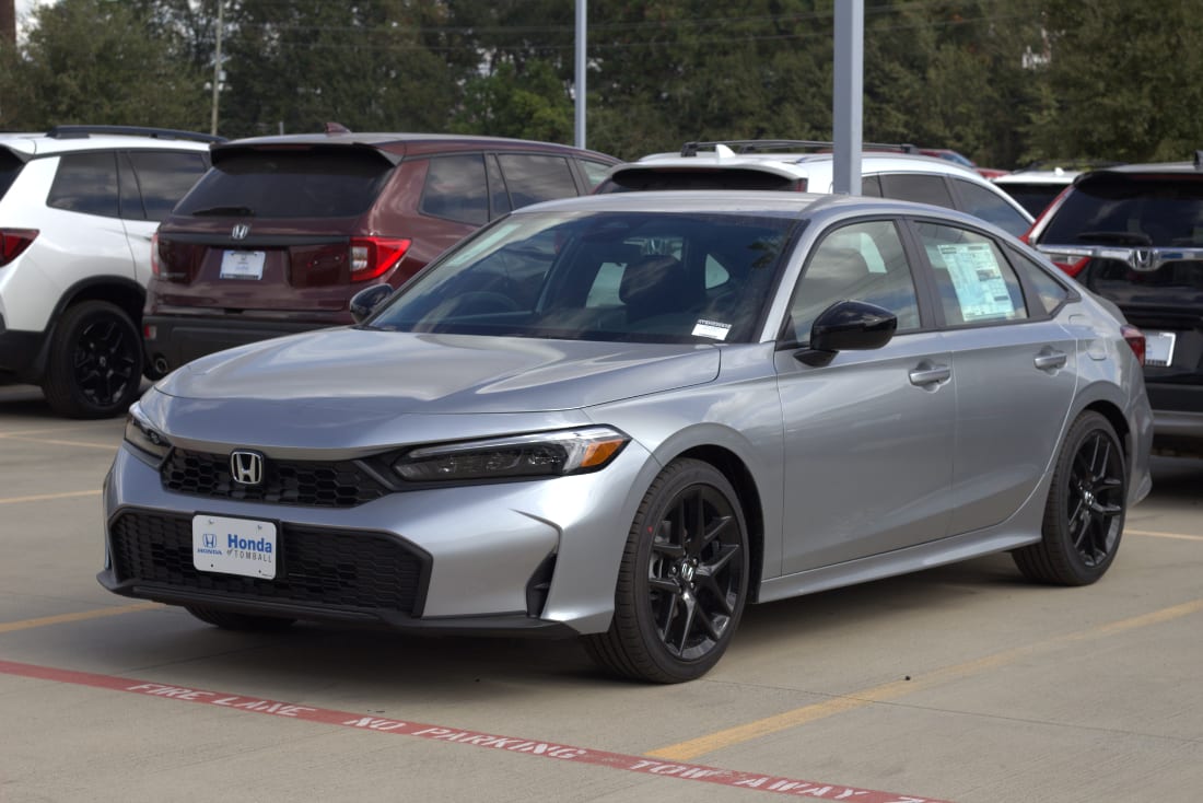 used-grey-honda-civic-near-the-woodlands-tx