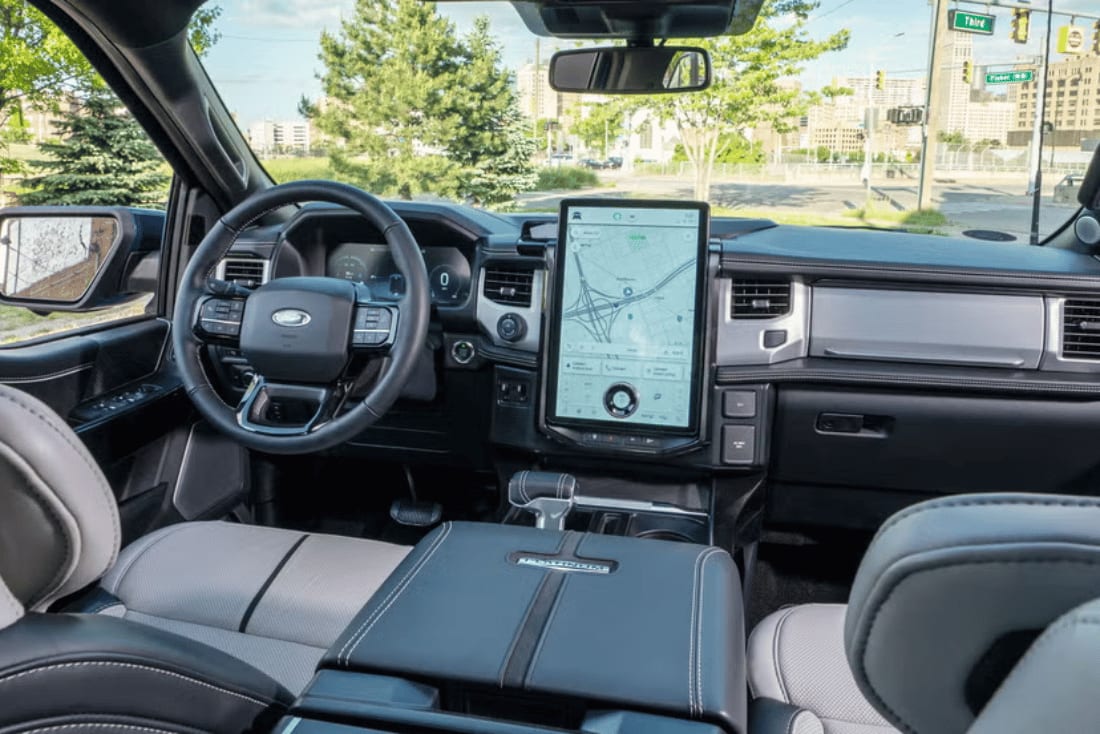 Ford F-150 Mt. Pleasant, TX - interior view of the F-150 pickup