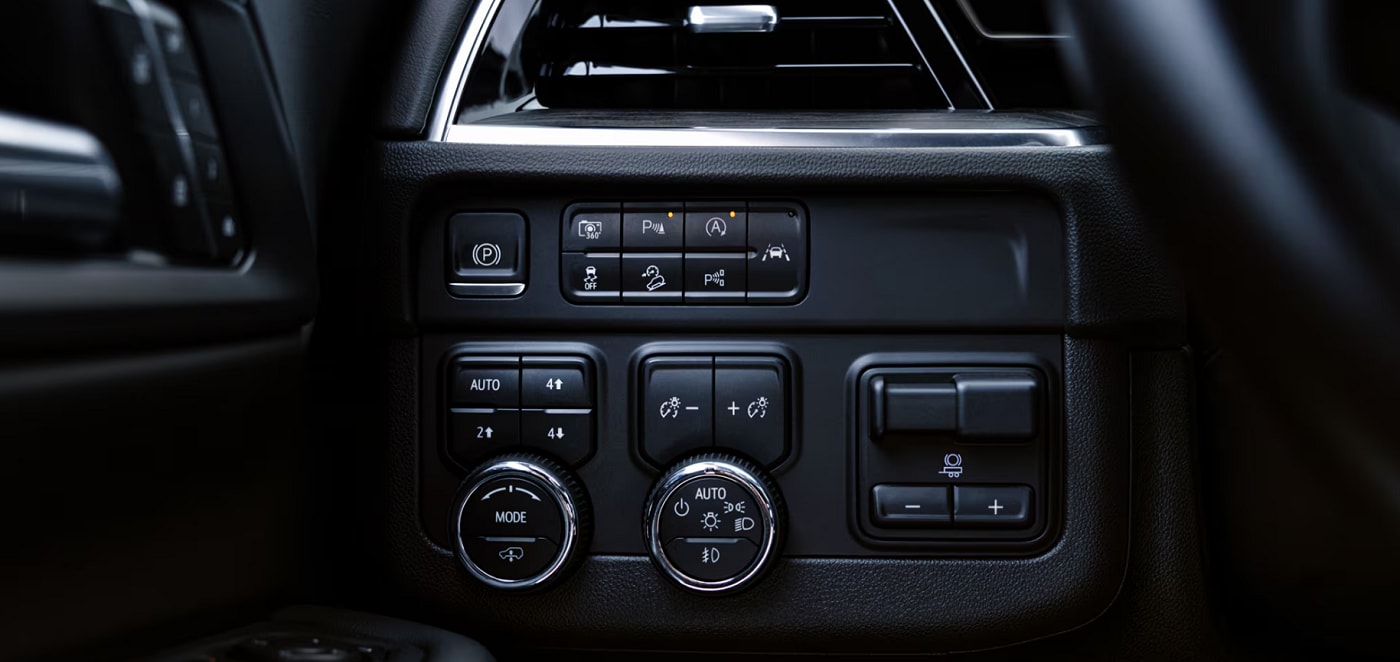 2025 Chevrolet Tahoe Controls