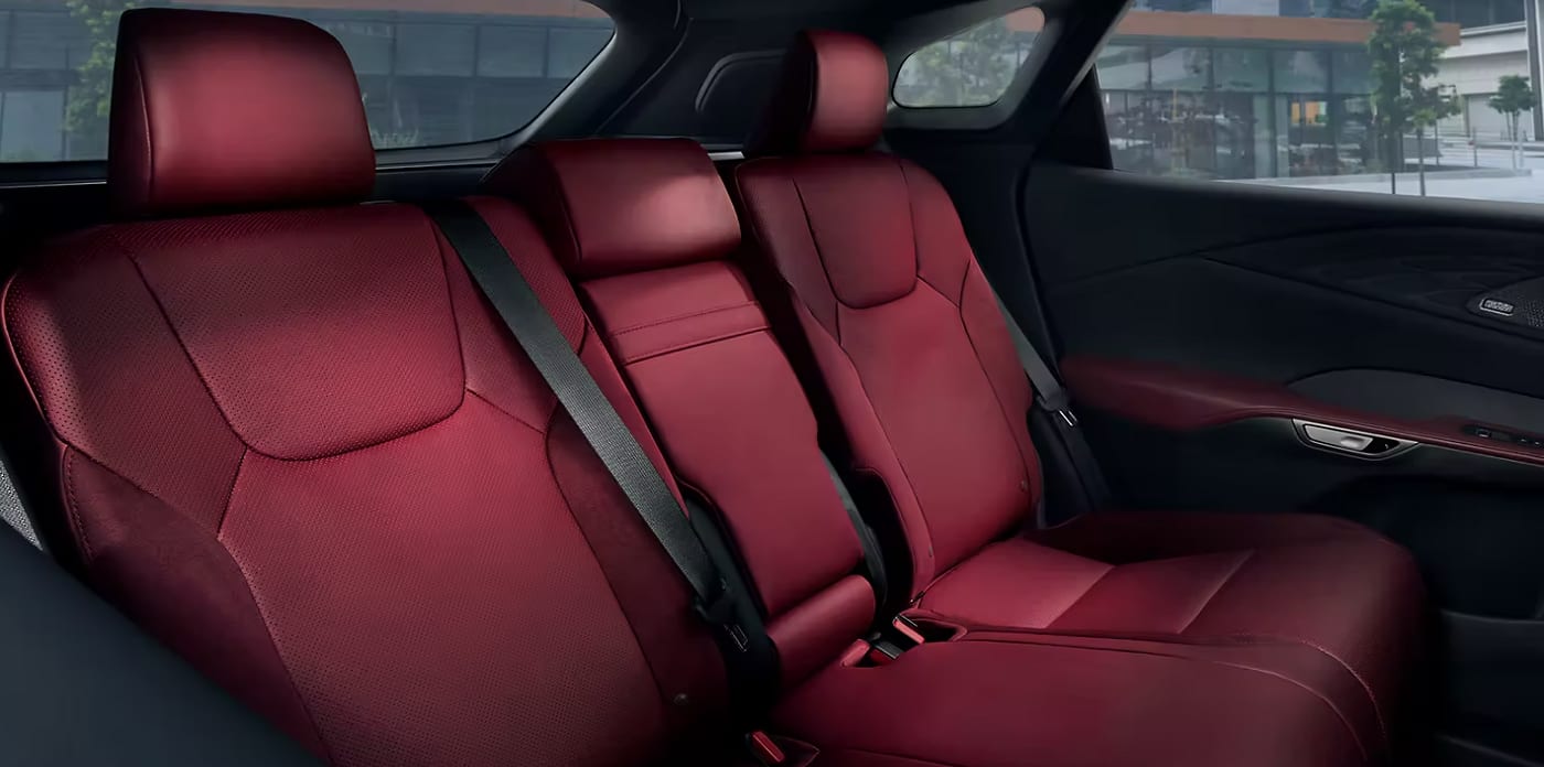 2025 Lexus RX 350 Rear Seats