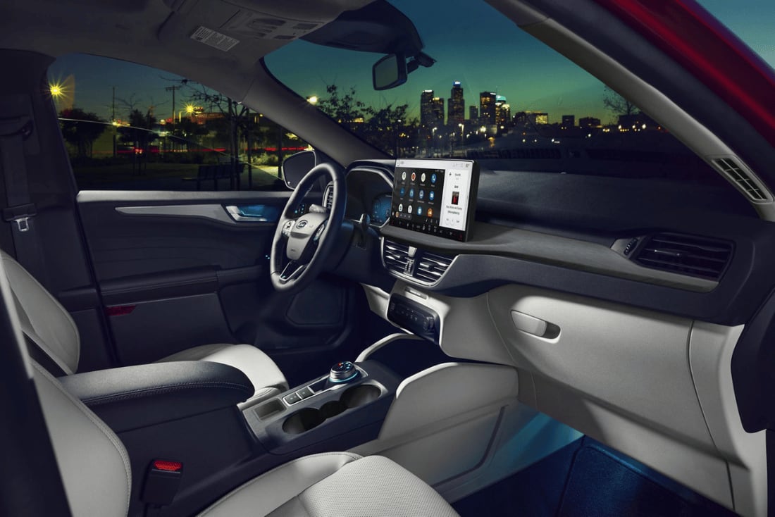 Ford Escape Mt. Pleasant, TX - interior view of a Ford Escape