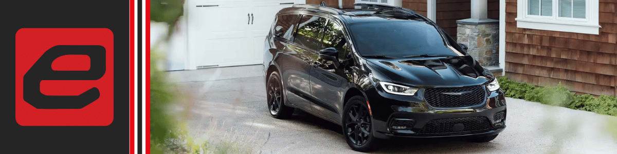 Chrysler Pacifica minivan for sale at a car dealership in Athens, TX - EAG CDJRF Palestine