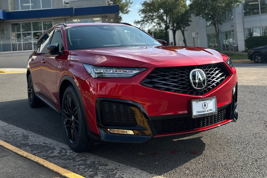 2025-acura-mdx-red-front-exterior