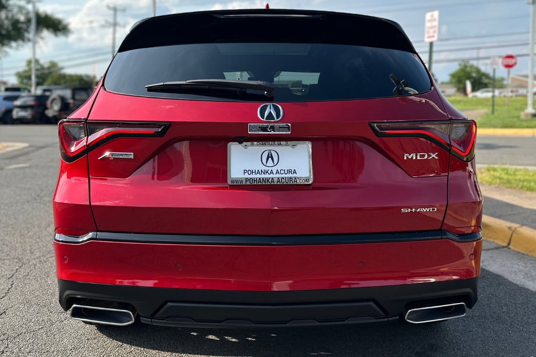 2025-acura-mdx-red-rear-exterior