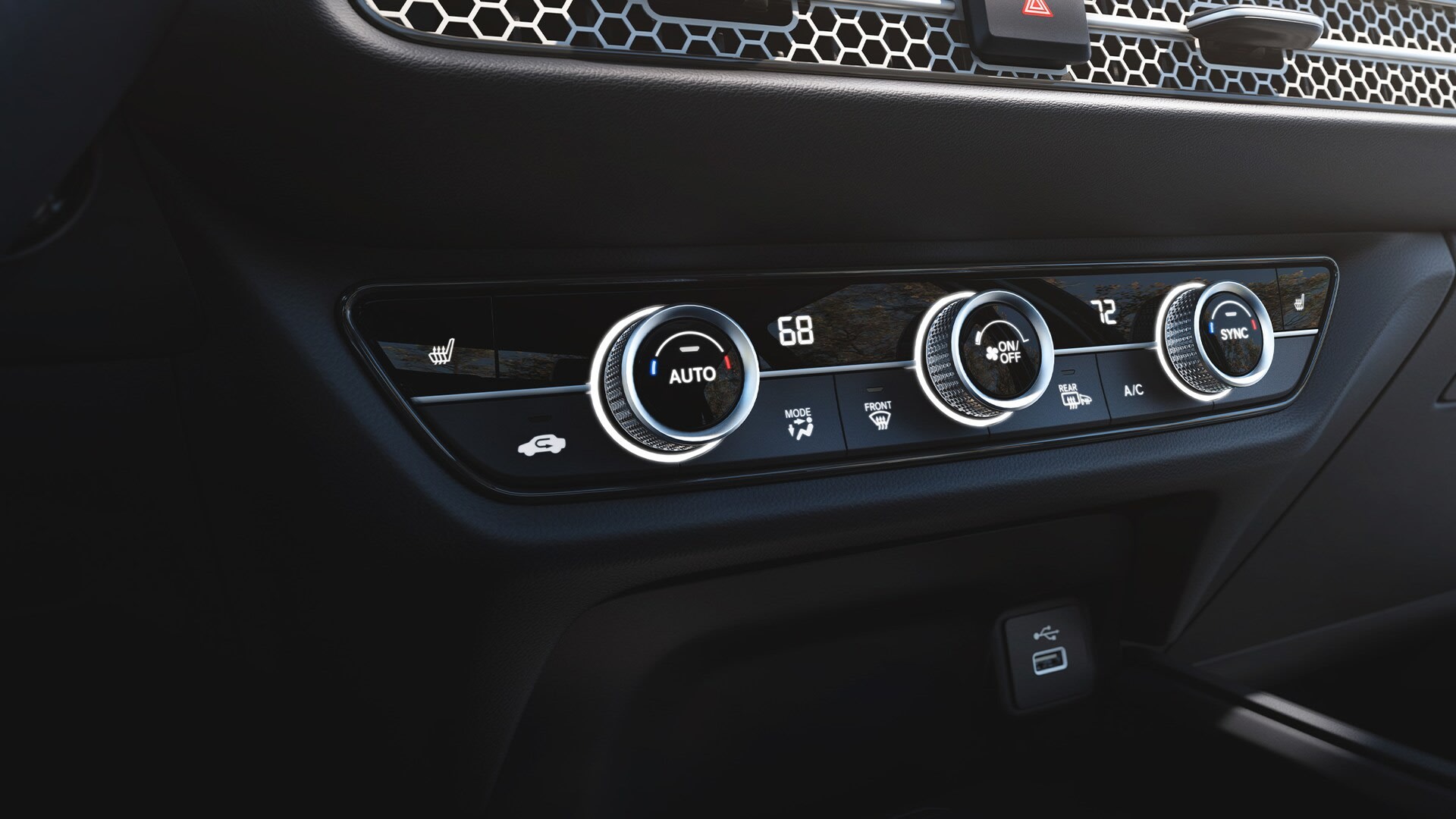 2025 Honda HR-V Dual-Zone Automatic Climate Control