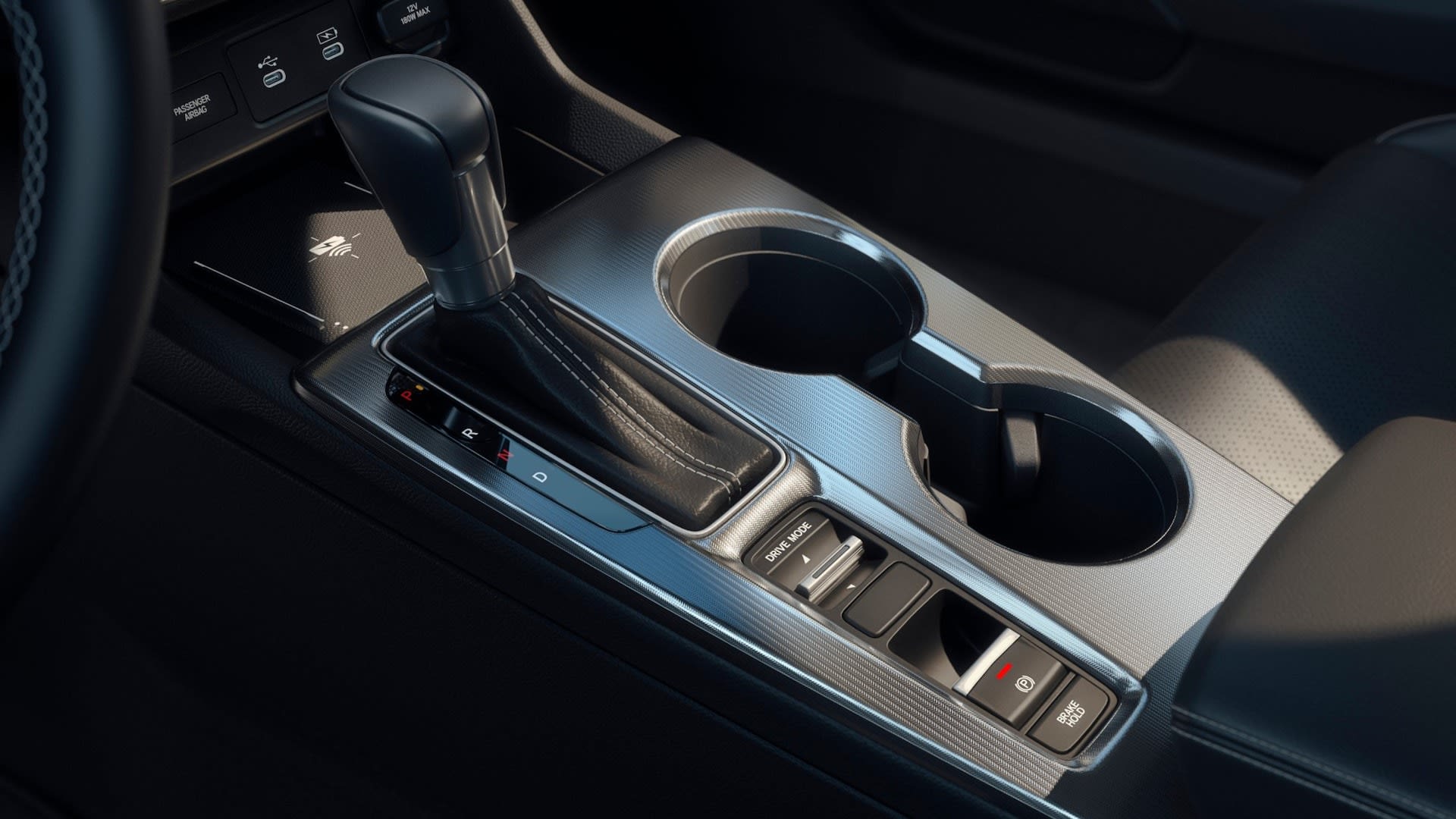 2025 Honda Civic Hybrid Center Console