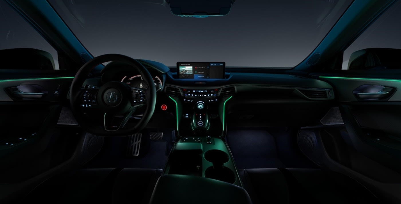 2025 Acura TLX Interior Ambient Lighting