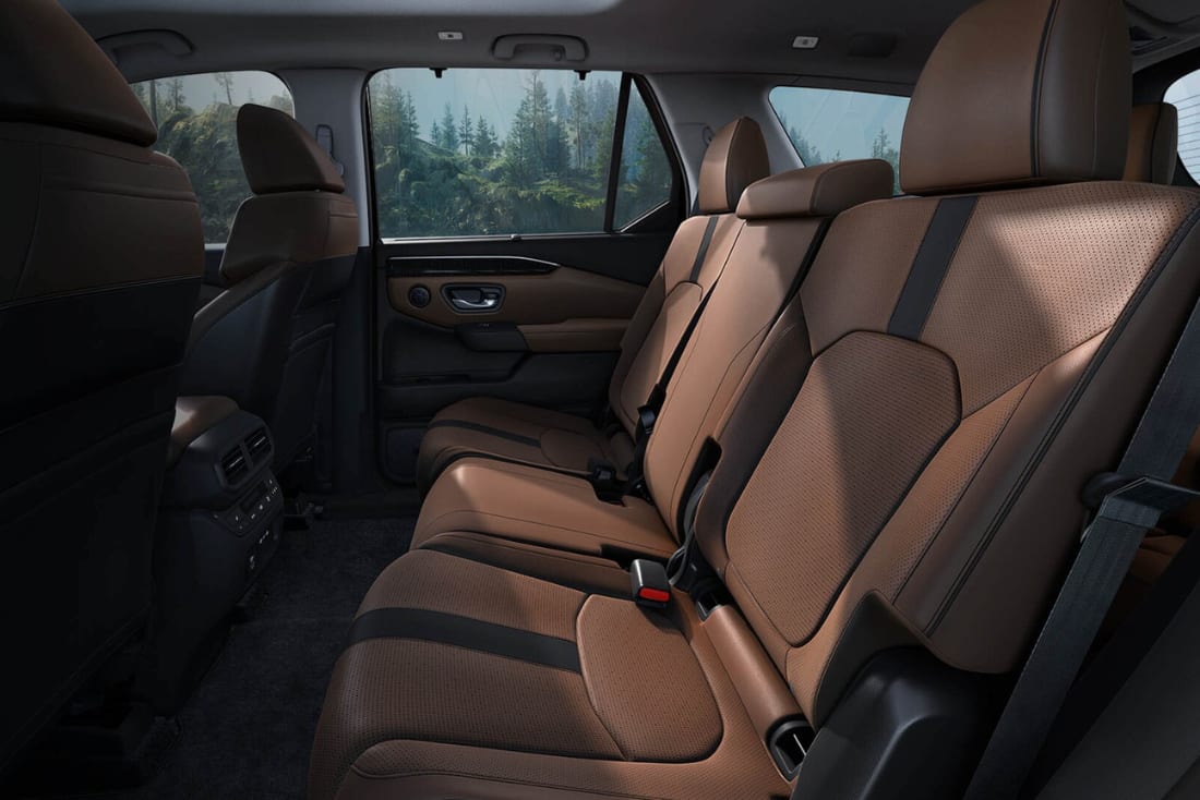 2025 Honda Pilot Interior Rear Seats