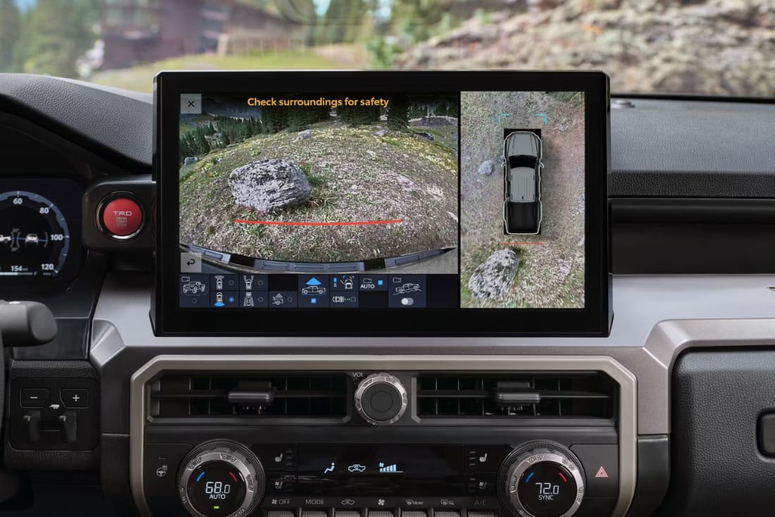 2025 Toyota Tacoma TRD Sport Interior Tech