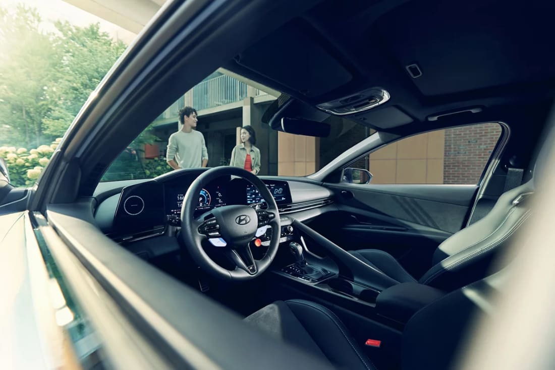 Hyundai Elantra N Charlottesville VA - interior