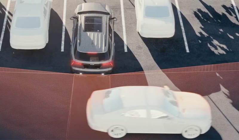 2024 Chevy Traverse Rear Cross Traffic Braking