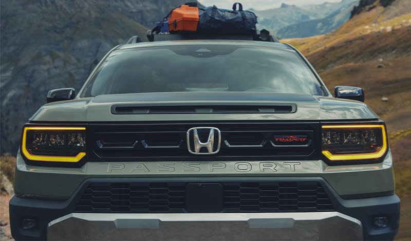 2026 Honda Passport front exterior closeup