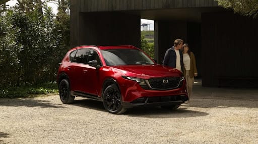 2026 Mazda CX-5 exterior in Soul Red Crystal