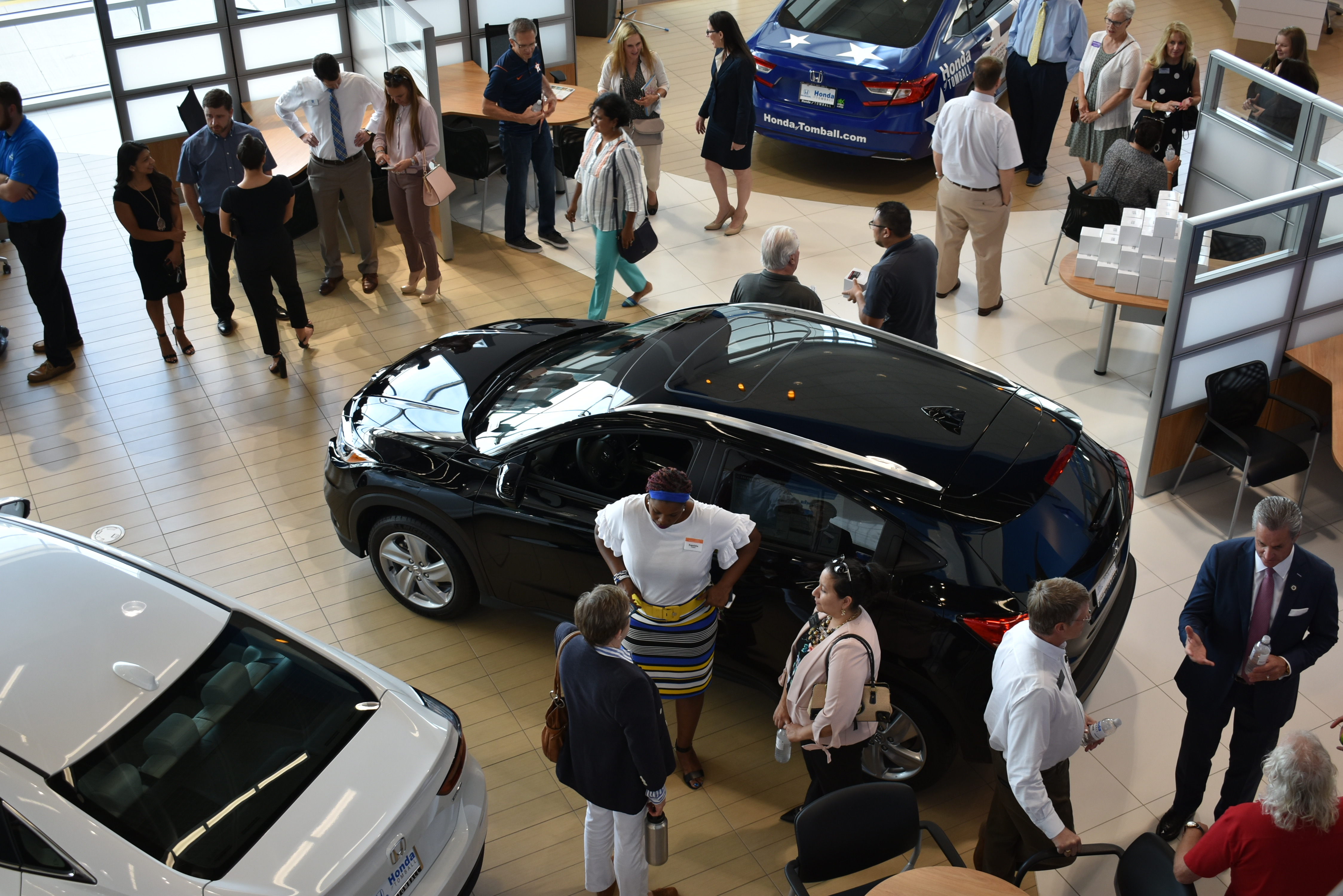Honda of Tomball Grand Opening – Ariel View