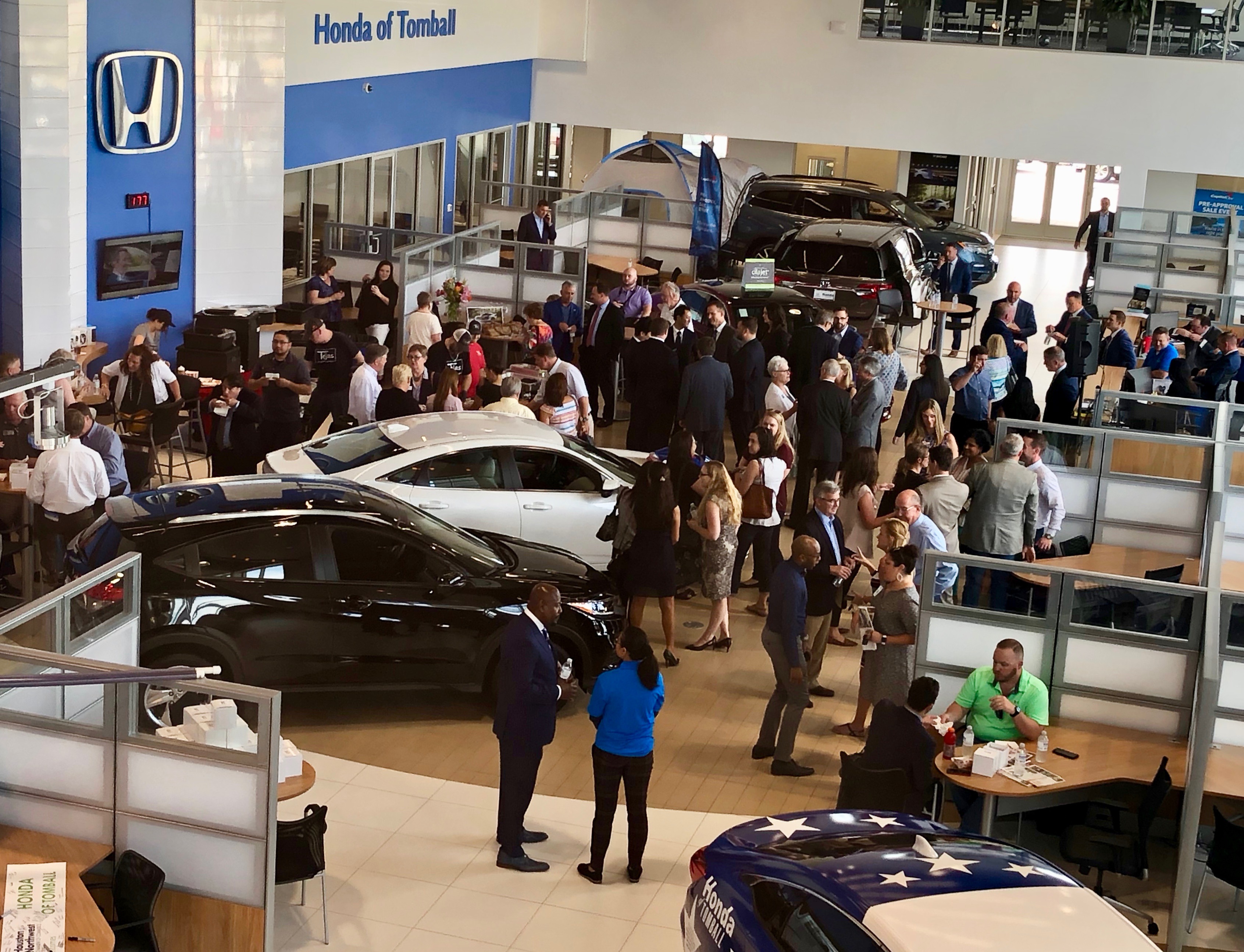 Grand Opening Pictures Honda of Tomball, TX