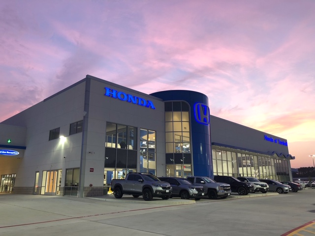 Honda of Tomball Grand Opening – Outside Facility Shot
