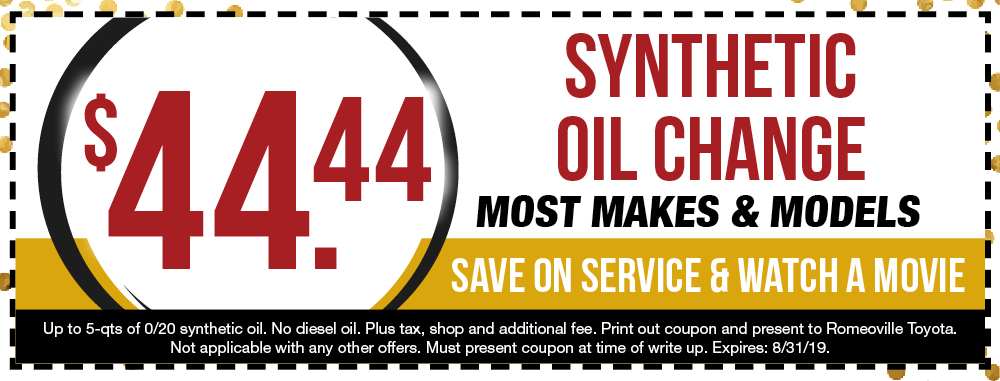 Oil Change Special >> Romeoville Oil Change Special Romeoville Toyota Oil Change Special >> Romeoville Oil Change Special Romeoville Toyota