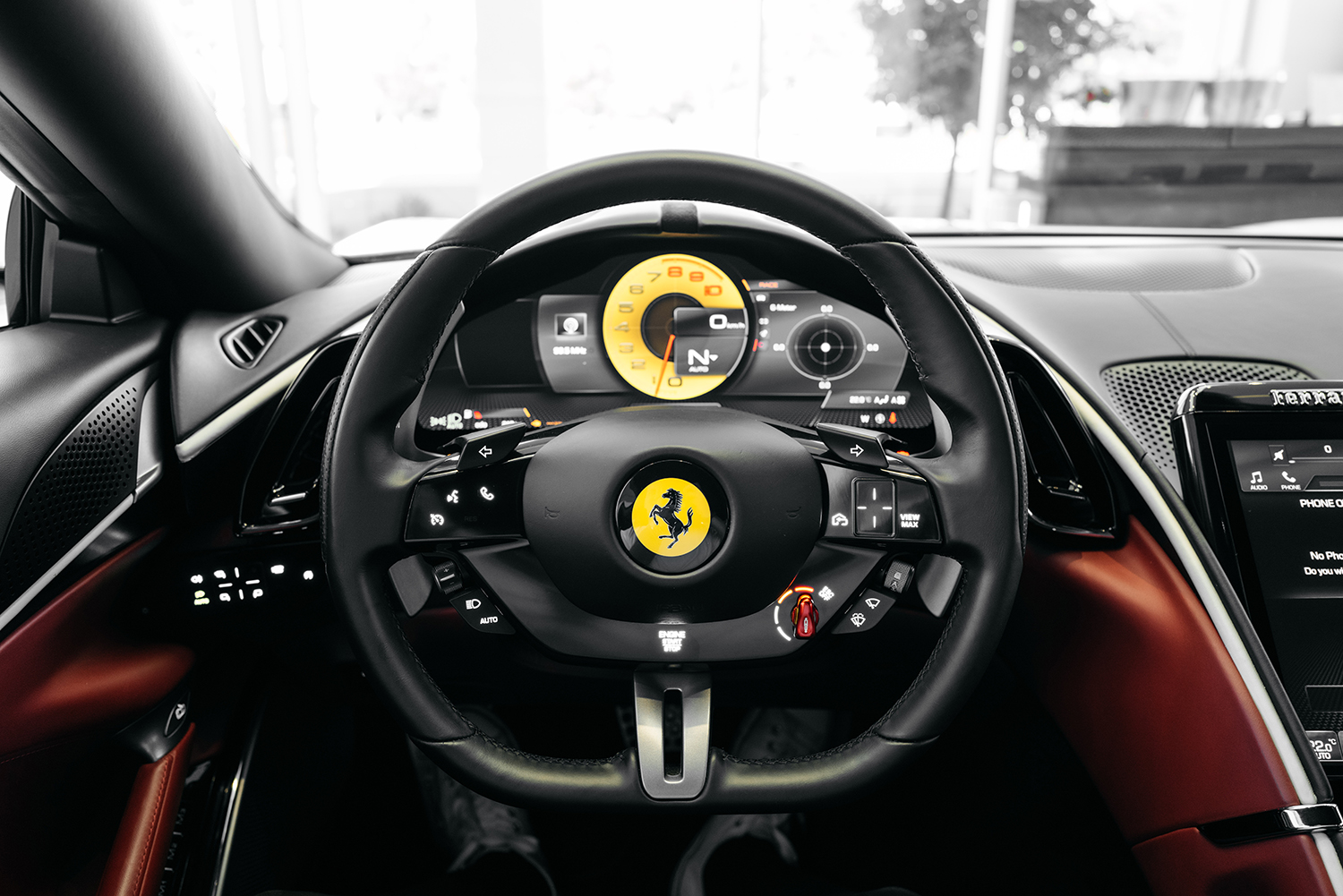 Ferrari roma салон